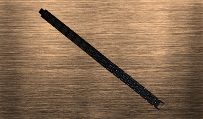 Unisex Copper Black Bracelet - THE ONYX