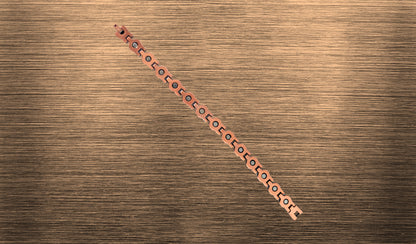 Unisex Copper Blue Marble Bracelet - THE AZURE